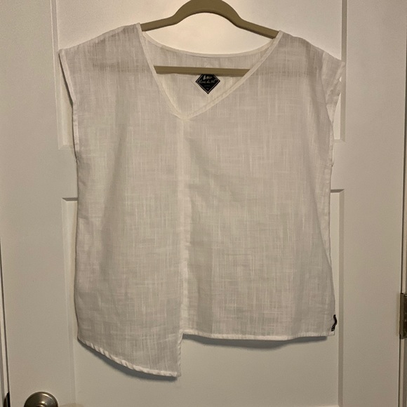 Blanc du Nil sleeveless top - Picture 1 of 6